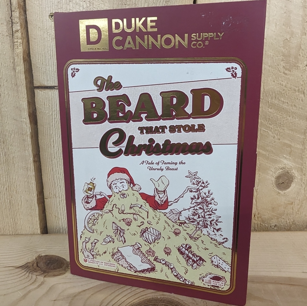 Duke Cannon Beard Kit - the beard that stole Christmas